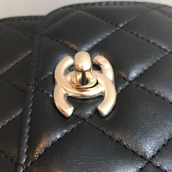 ✨BRAND NAME✨💯AUTHENTIC CHANEL TRENDY CC W CHAIN - Picture 5 of 8